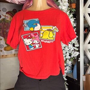 Hello Kitty Red Graphic Kids Tee